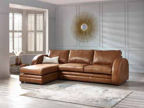 Art Deco Storage Chaise Sofa