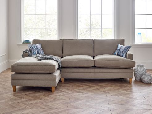 Everest Fabric L Shaped Sofa