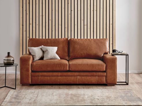 Abbey Leather Sofa Bed