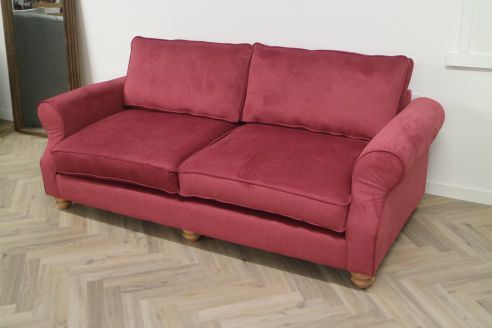 Churchill Fabric Sofa - 3.5 Seater - Alpaka Madder