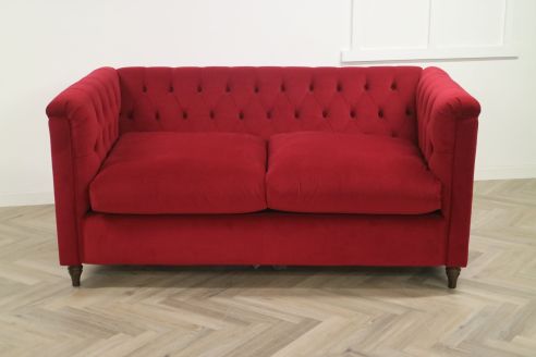 Westbury Fabric Sofa Bed - 3 Seater SB - Passione Berry