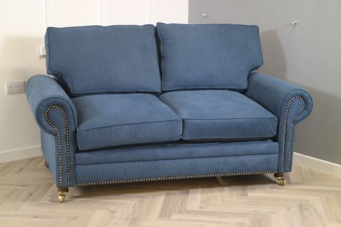 Portland Fabric Sofa Bed - 2.5 Seater SB - Alpaka Indigo