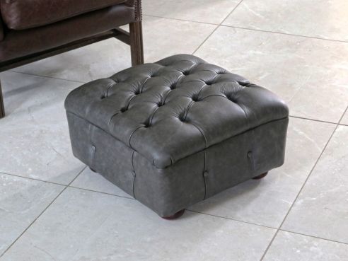 Pemberton Deep Buttoned Footstool